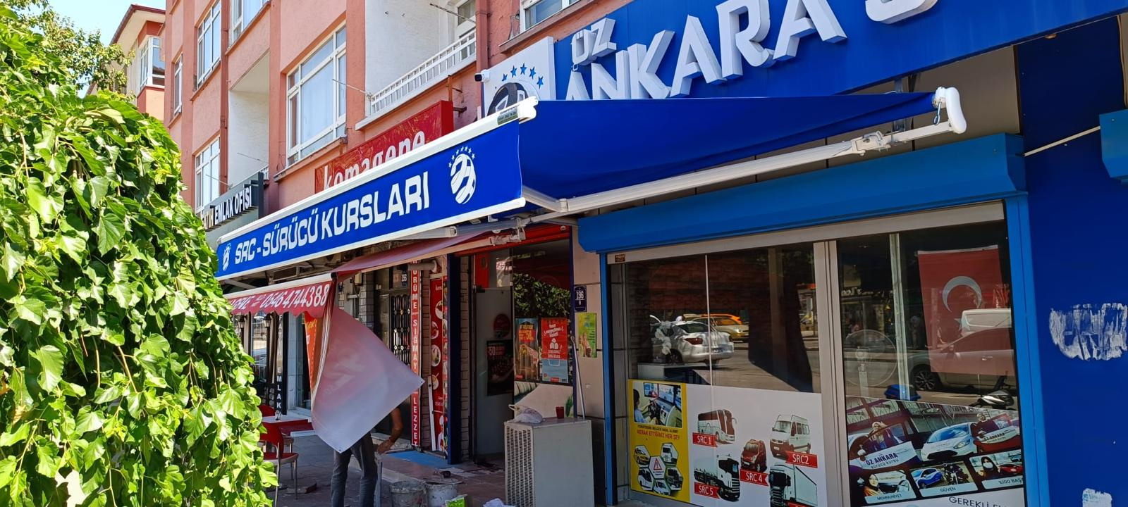 Güneslik Mafsalı Kartal Tente